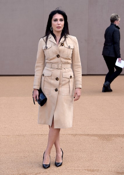 Nadine Labaki at the Burberry Womenswear Autumn-Winter 2015 Show